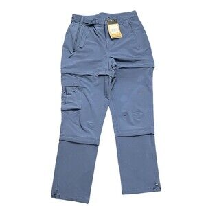The North Face Womens Bridgeway Ankle Pants Blue Zip Pockets Size 10 New $119